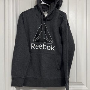 Reebok Men's Charcoal fleece Hoodie